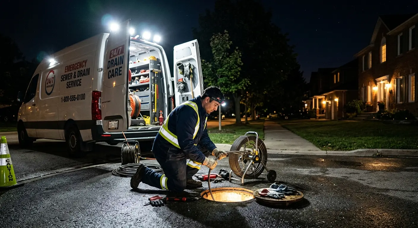Sewer Line Repair in Holbrook, MA